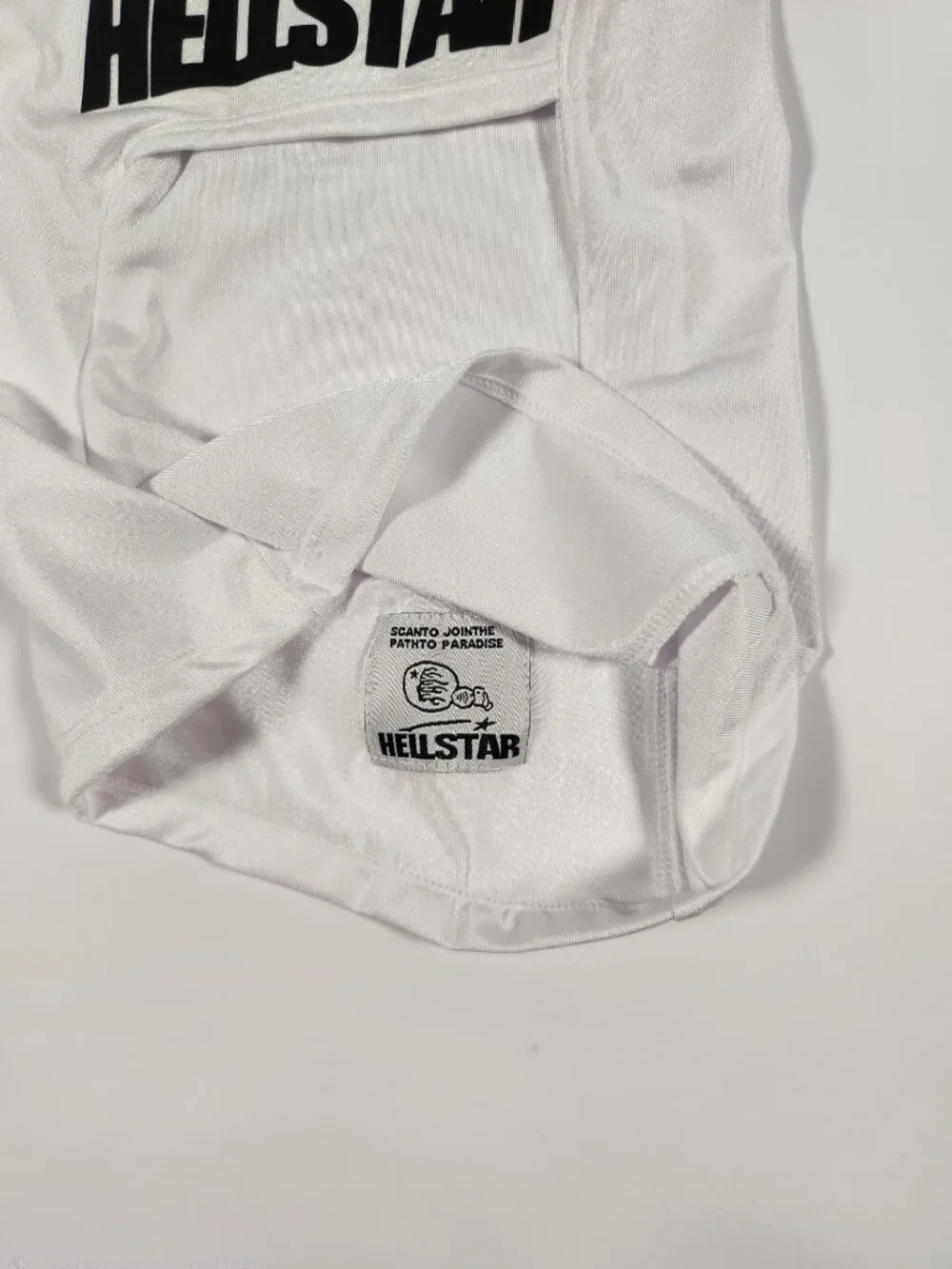 White Hellstar Ski Mask.